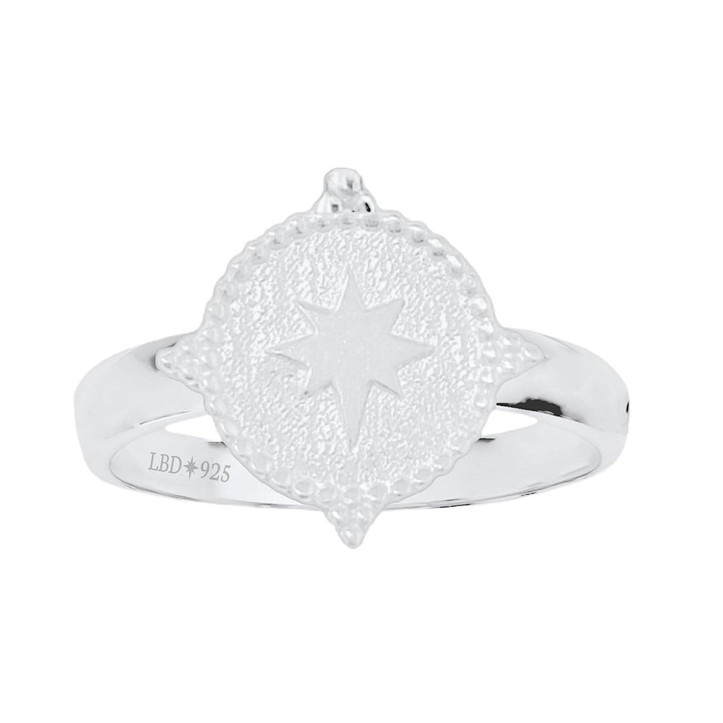Laihas Prestige Southern Star Sterling Silver Signet Ring