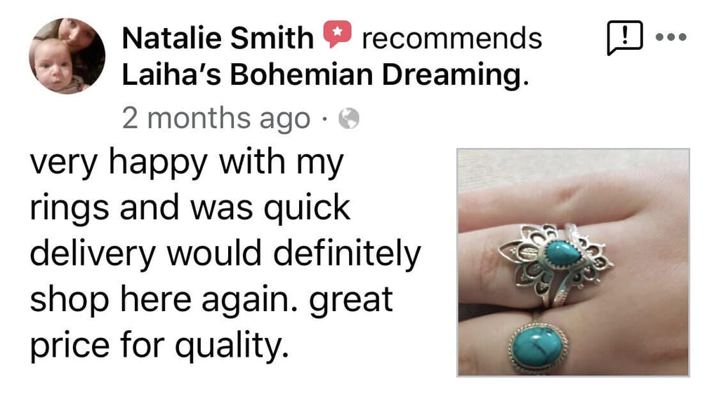 Customer Feedback - Laihas Bohemian Dreaming -L.B.D
