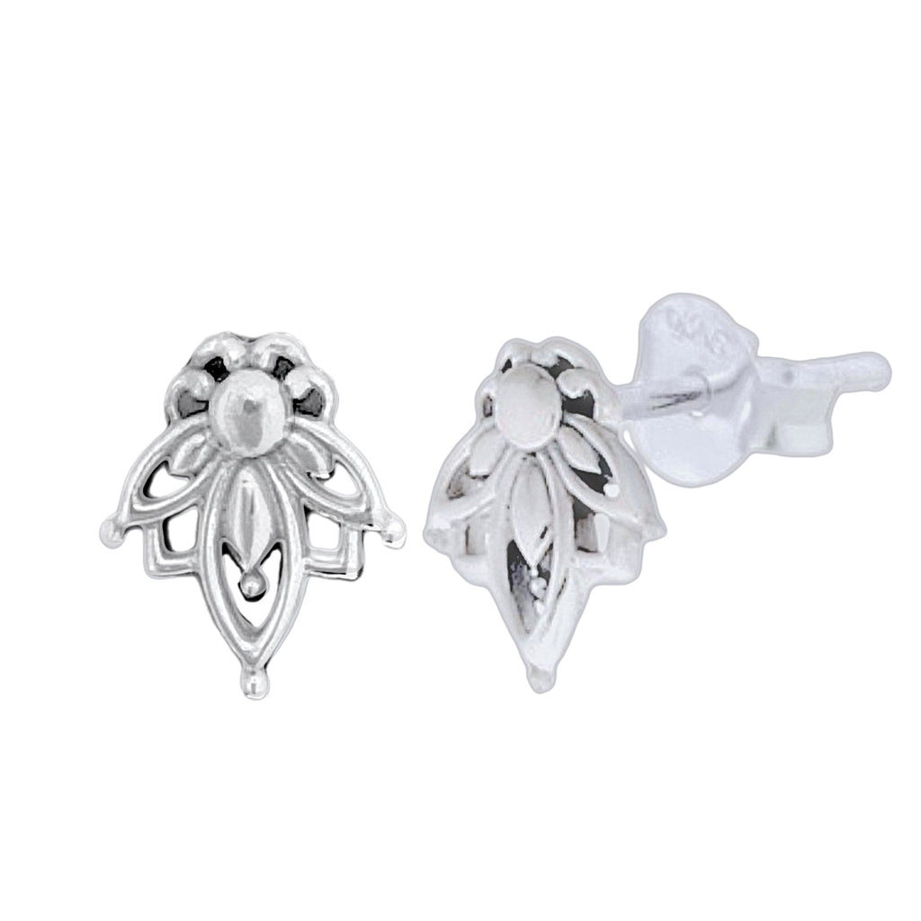 Laihas Swinging Lotus Flower Studs Simple Studs Laihas Bohemian Dreaming -L.B.D