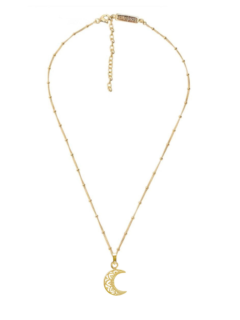 Laihas La Moon Boheme Gold Boho Necklace Gold Necklace Laihas Bohemian Dreaming -L.B.D