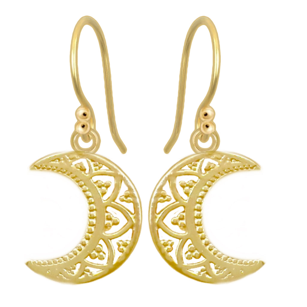 Laihas La Moon Boheme Gold Boho Earrings Gold Earrings Laihas Bohemian Dreaming -L.B.D