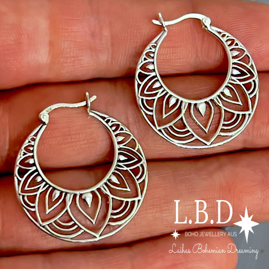 Boho Hoop Earrings