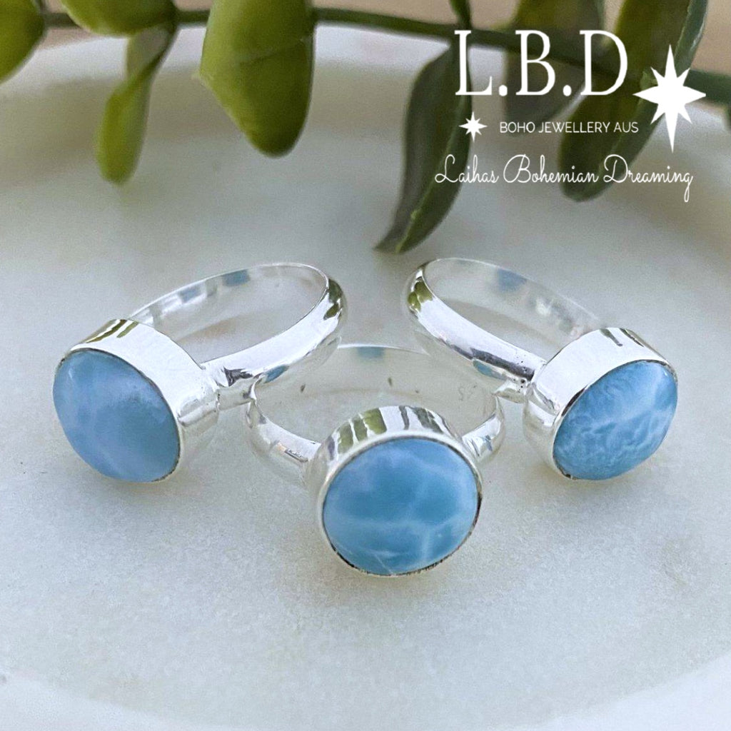 Larimar Ring L.B.D