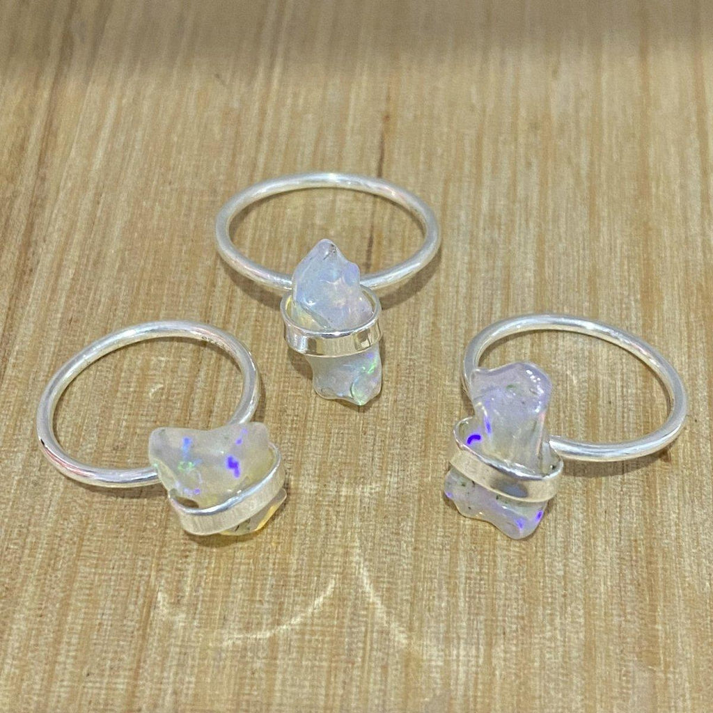 Bewildering Wrapped Raw Opal Ring -L.B.D -LBD Australia