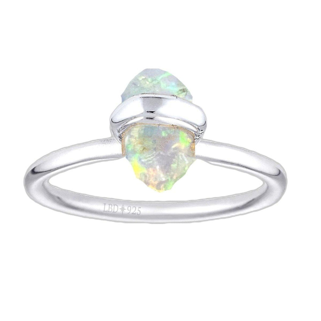 Bewildering Wrapped Raw Opal Ring -L.B.D -LBD Australia