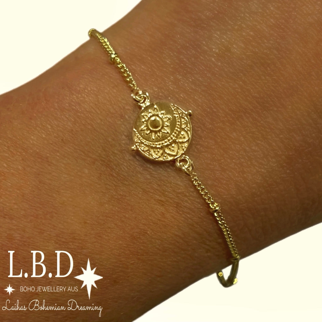 Laihas La Luna Gold Bracelet Gold Bracelet Laihas Bohemian Dreaming -L.B.D