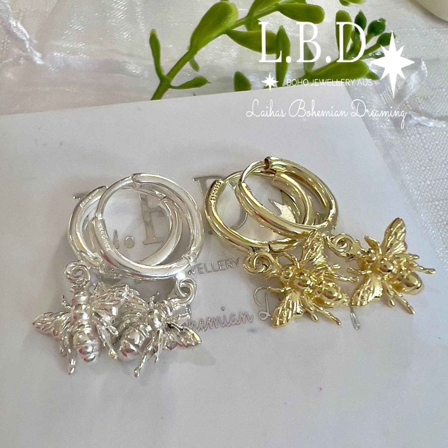 Bohemian store hoop earrings
