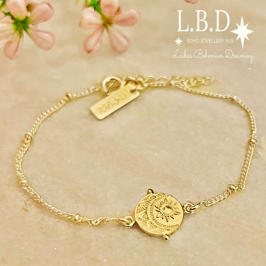 Laihas La Luna Gold Bracelet Gold Bracelet Laihas Bohemian Dreaming -L.B.D