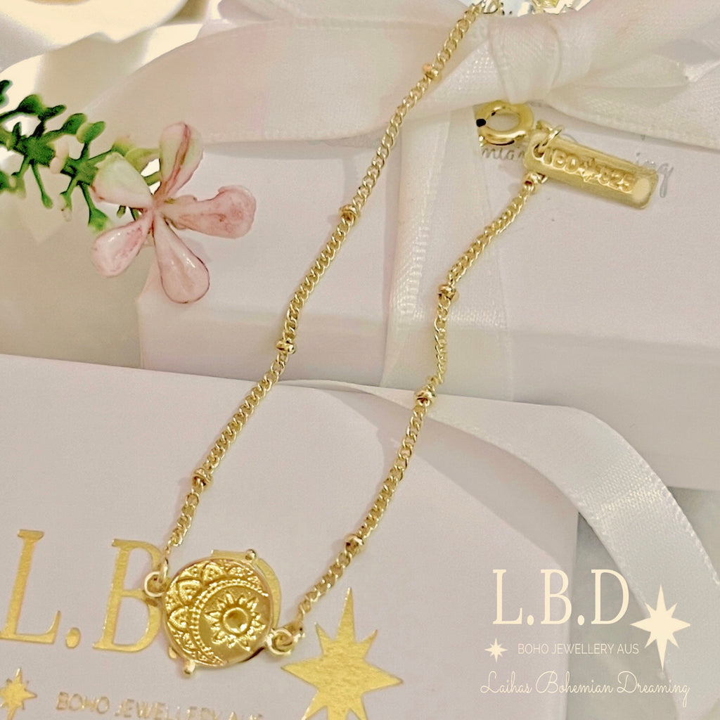 Laihas La Luna Gold Bracelet Gold Bracelet Laihas Bohemian Dreaming -L.B.D