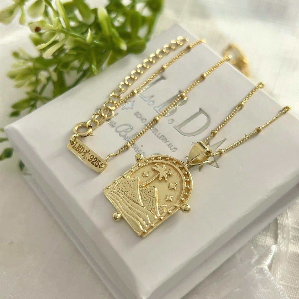 Bohemian on sale gold necklace