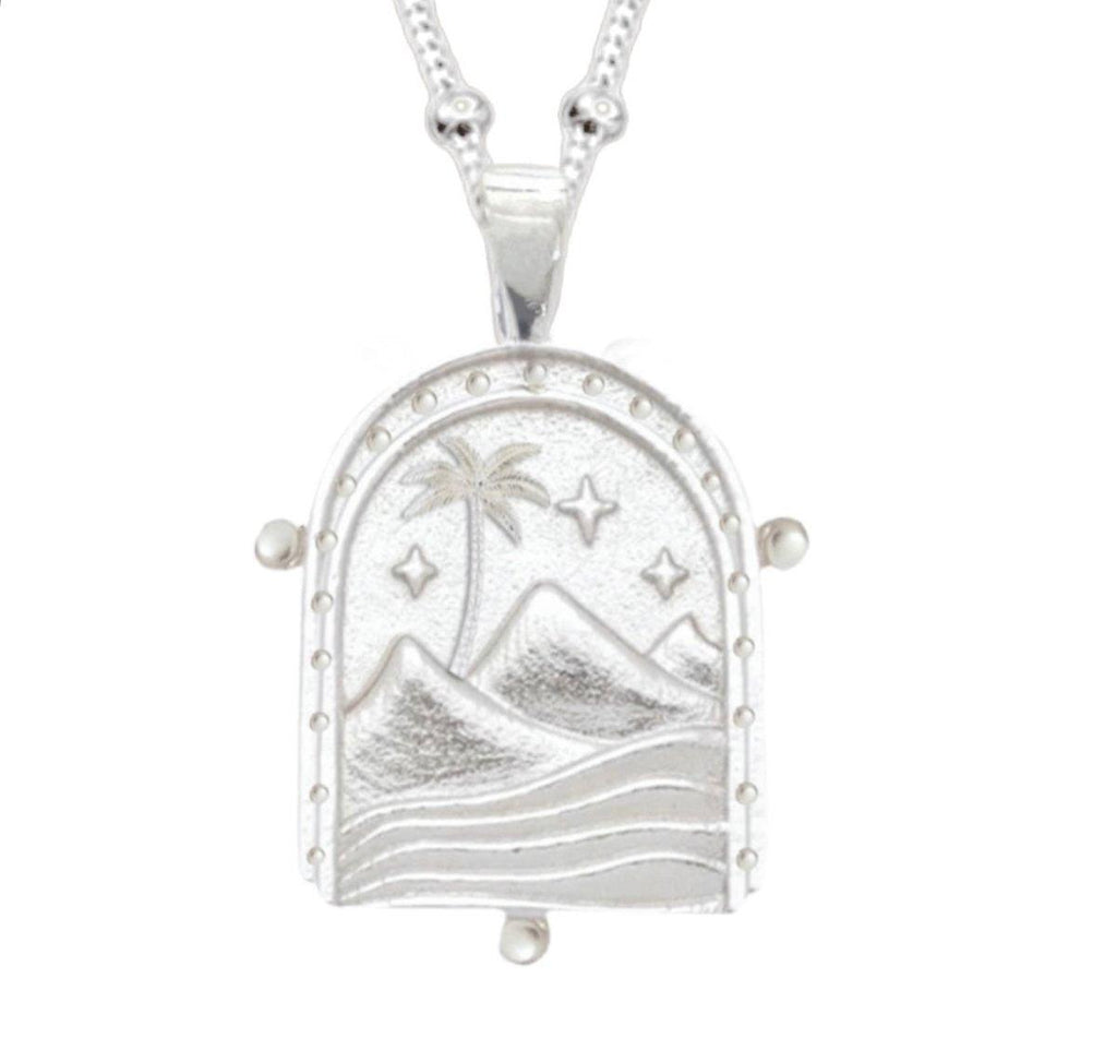 Laihas Bohemian Paradise Sterling Silver Necklace -LBD Australia