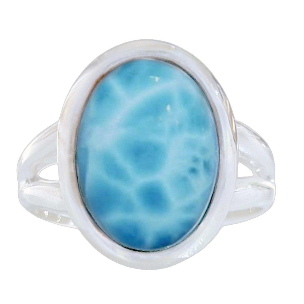 Laihas Classic Chic Oval Larimar Ring -LBD Australia