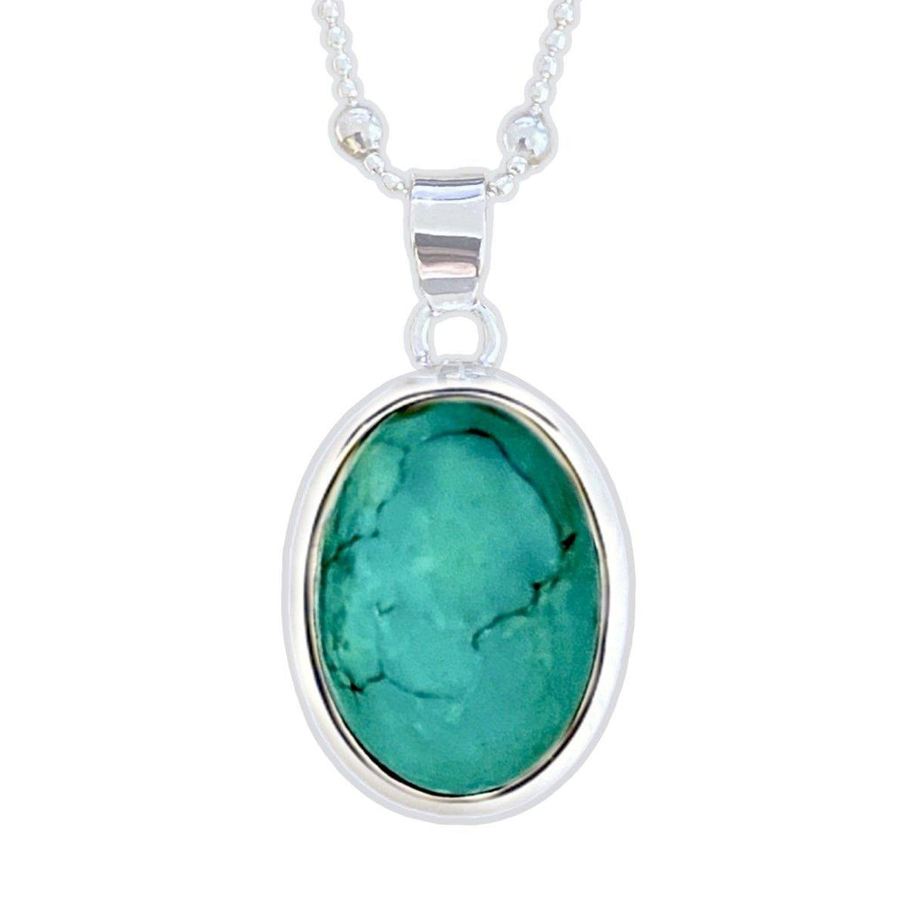 Laihas Classic Chic Oval Turquoise Necklace -LBD Australia