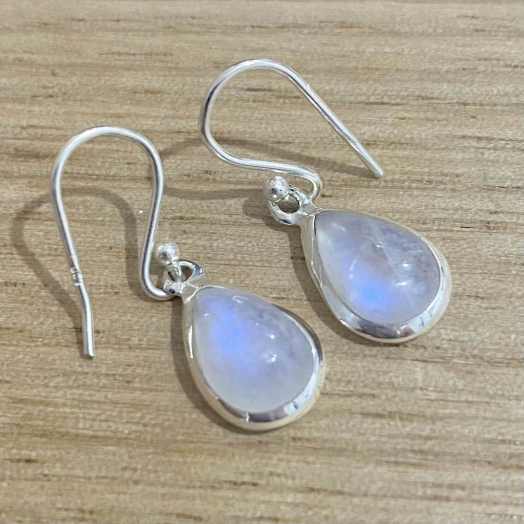 Laihas Classic Chic Small Raindrop Moonstone Earrings -LBD Australia