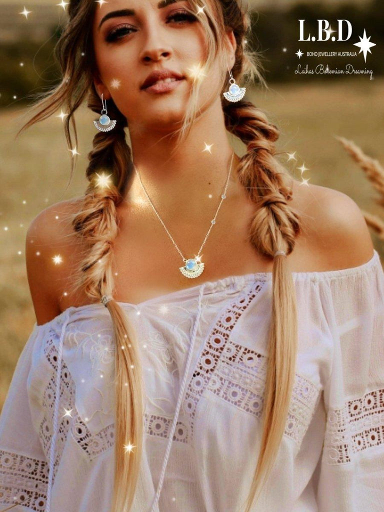 Laihas Dare To Dream Moonstone Earrings