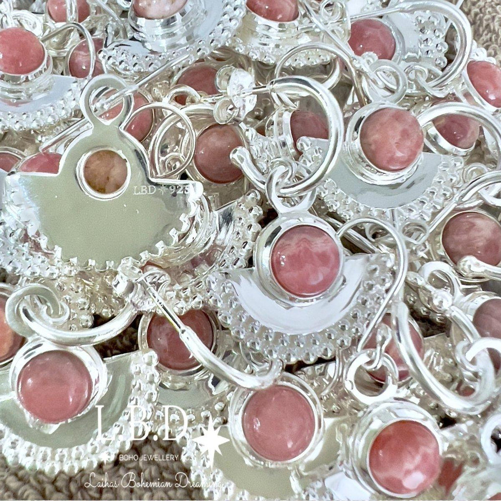 Laihas Dare To Dream Rhodochrosite Earrings