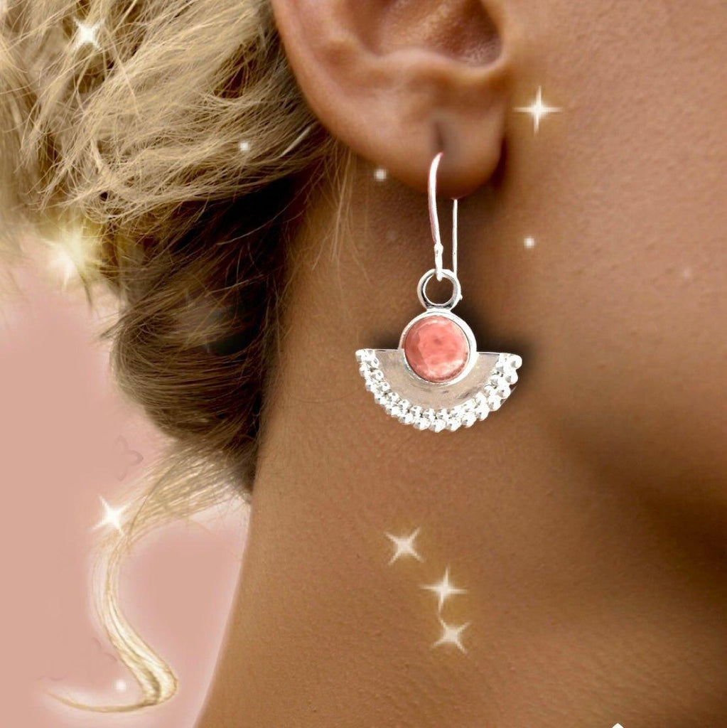 Laihas Dare To Dream Rhodochrosite Earrings