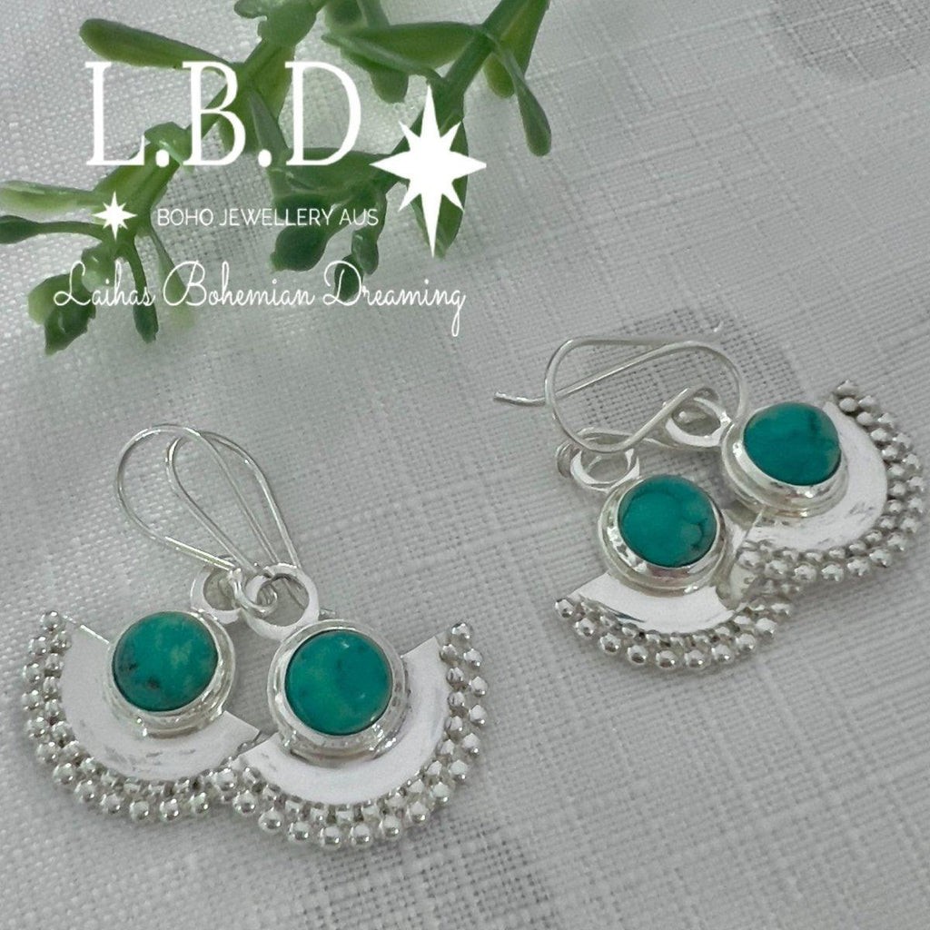 Laihas Dare To Dream Turquoise Earrings