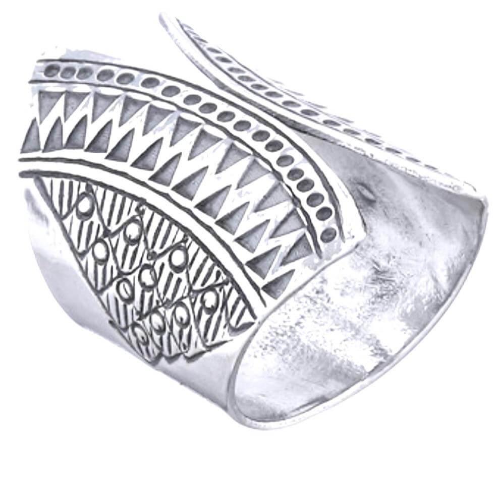 Laihas Designer Statement Open Boho Ring Adjustable -LBD Australia