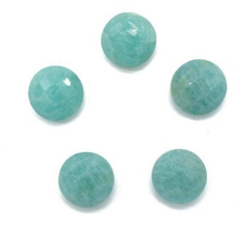 Laihas Free Spirit Amazonite Hoop Earrings