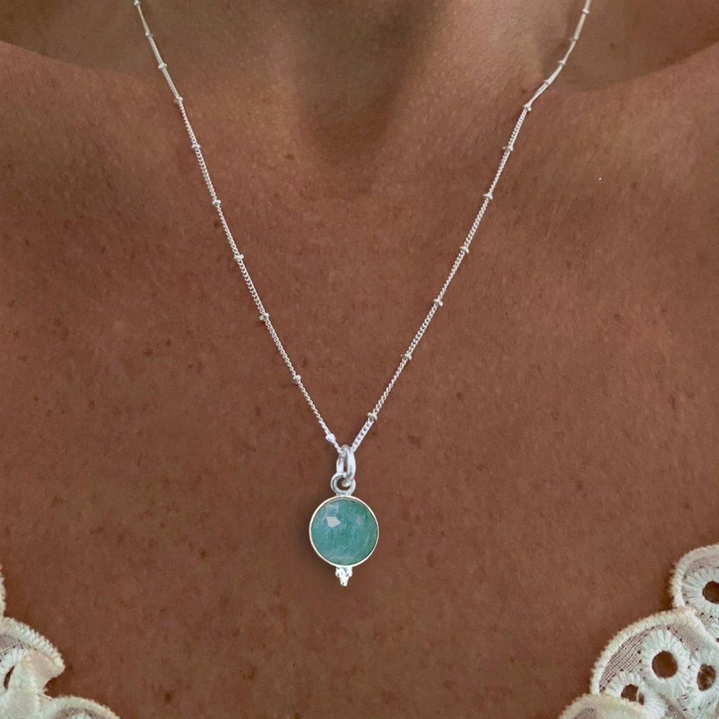 Laihas Free Spirit Amazonite Necklace