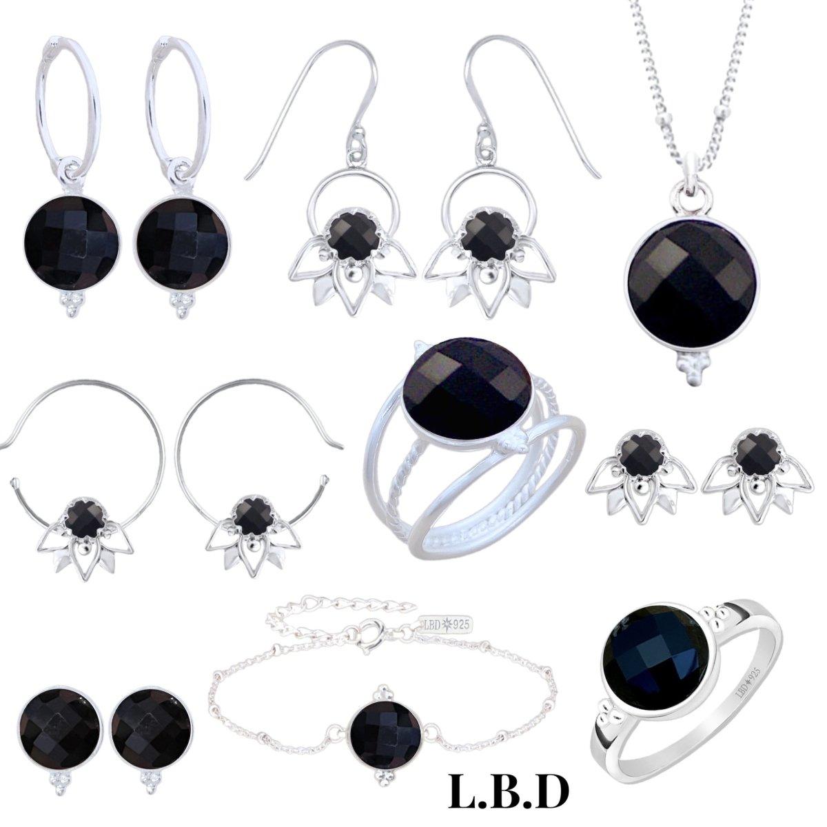 Black onyx jewellery australia on sale