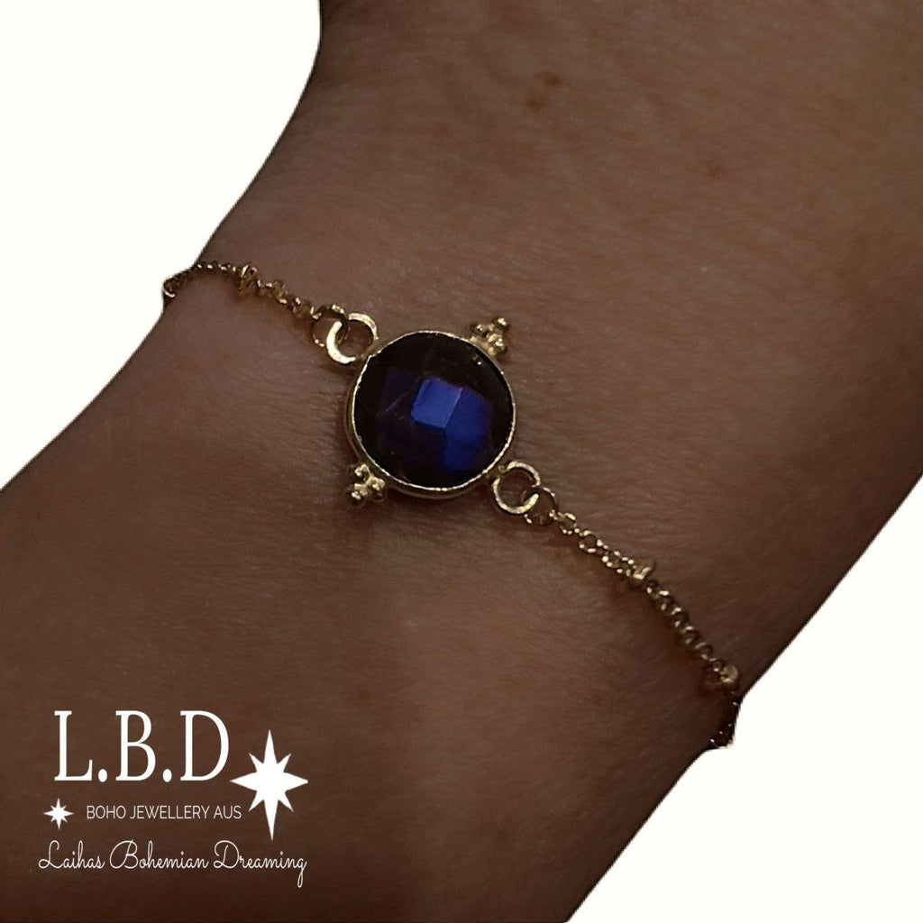 Laihas Free Spirit Gold Labradorite Bracelet