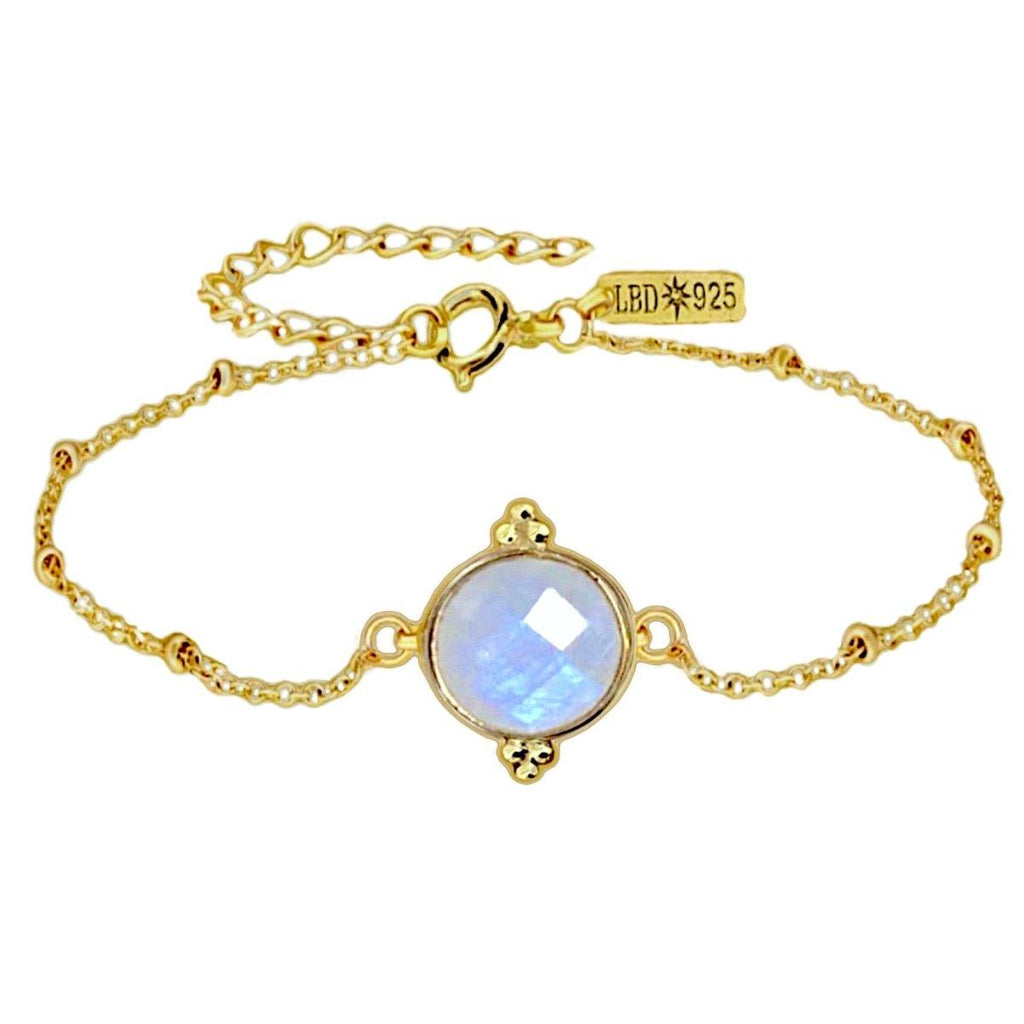 Laihas Free Spirit Gold Moonstone Bracelet