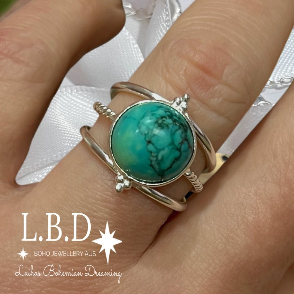 Laihas Free Spirit Turquoise Ring