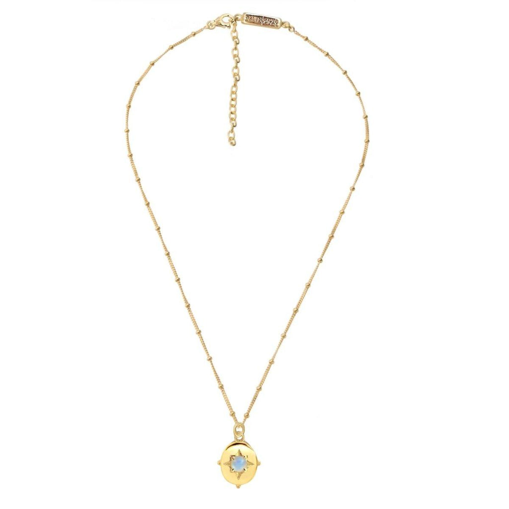 Laihas Guiding Light Gold Moonstone Necklace Of Hope