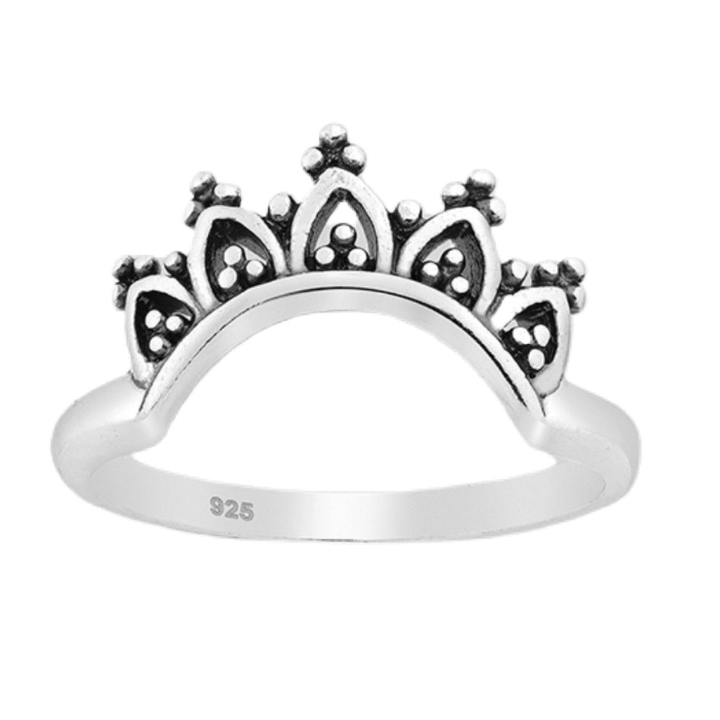 Laihas Handcrafted Romantic Crescent Boho Ring Ass sizes -LBD Australia