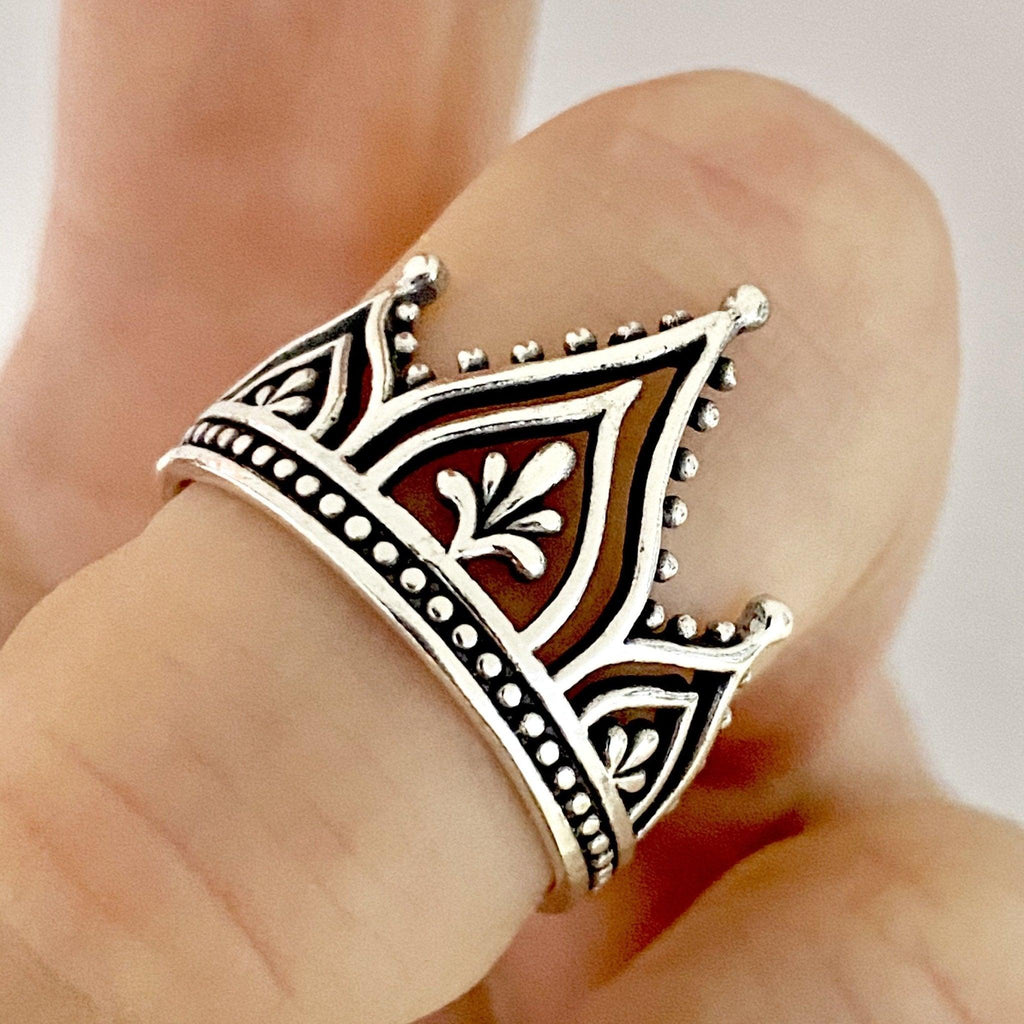 Laihas Handcrafted Romantic Temple Boho Ring Ass sizes -LBD Australia