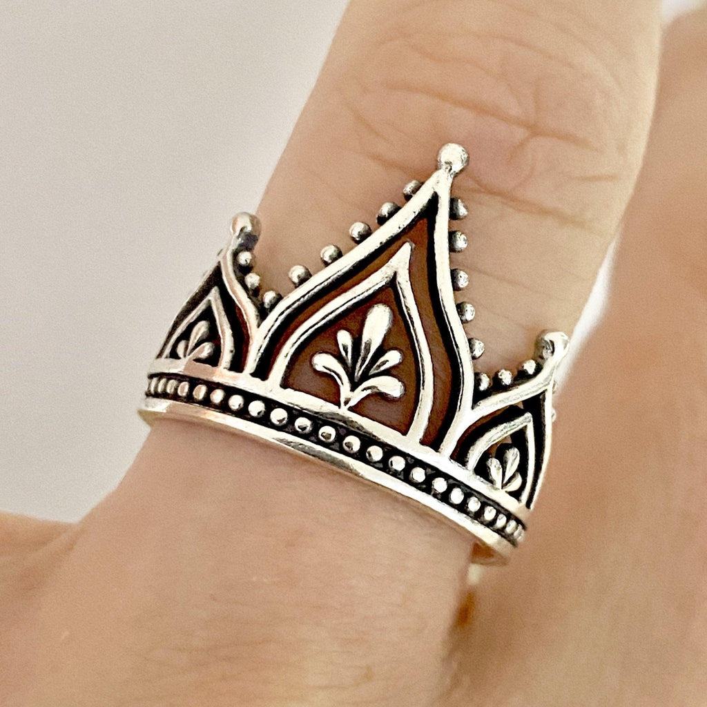 Laihas Handcrafted Romantic Temple Boho Ring Ass sizes -LBD Australia