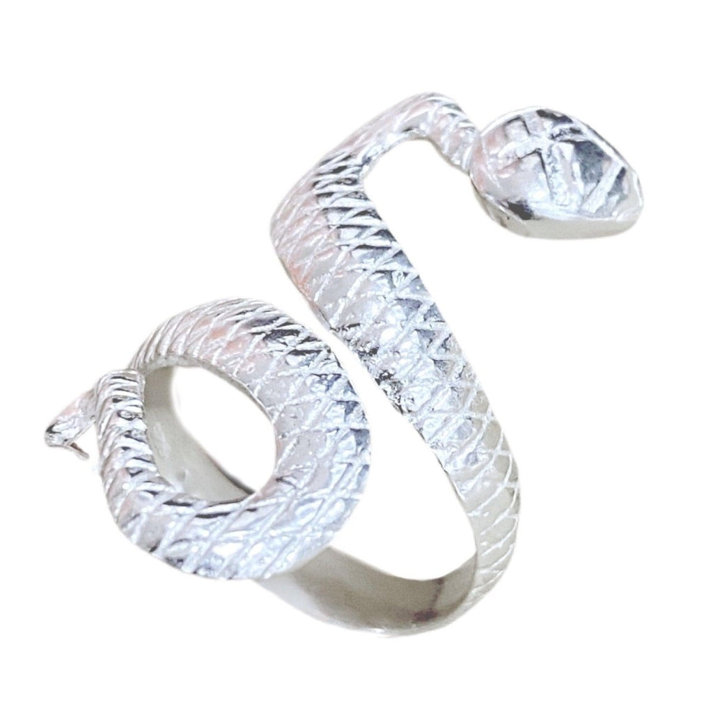 Laihas Handmade Rebirth Snake Sterling Silver Ring
