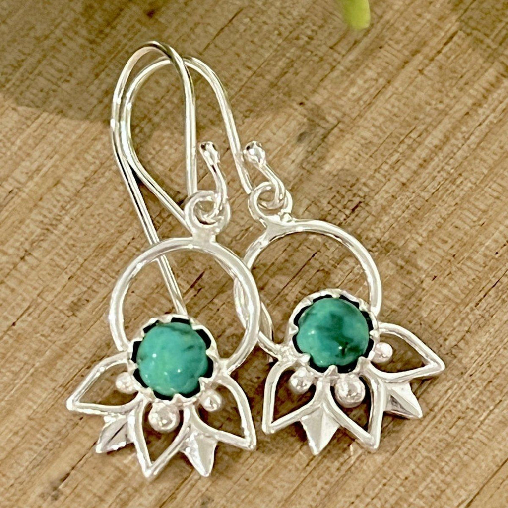 Laihas Inflorescence Turquoise Earrings