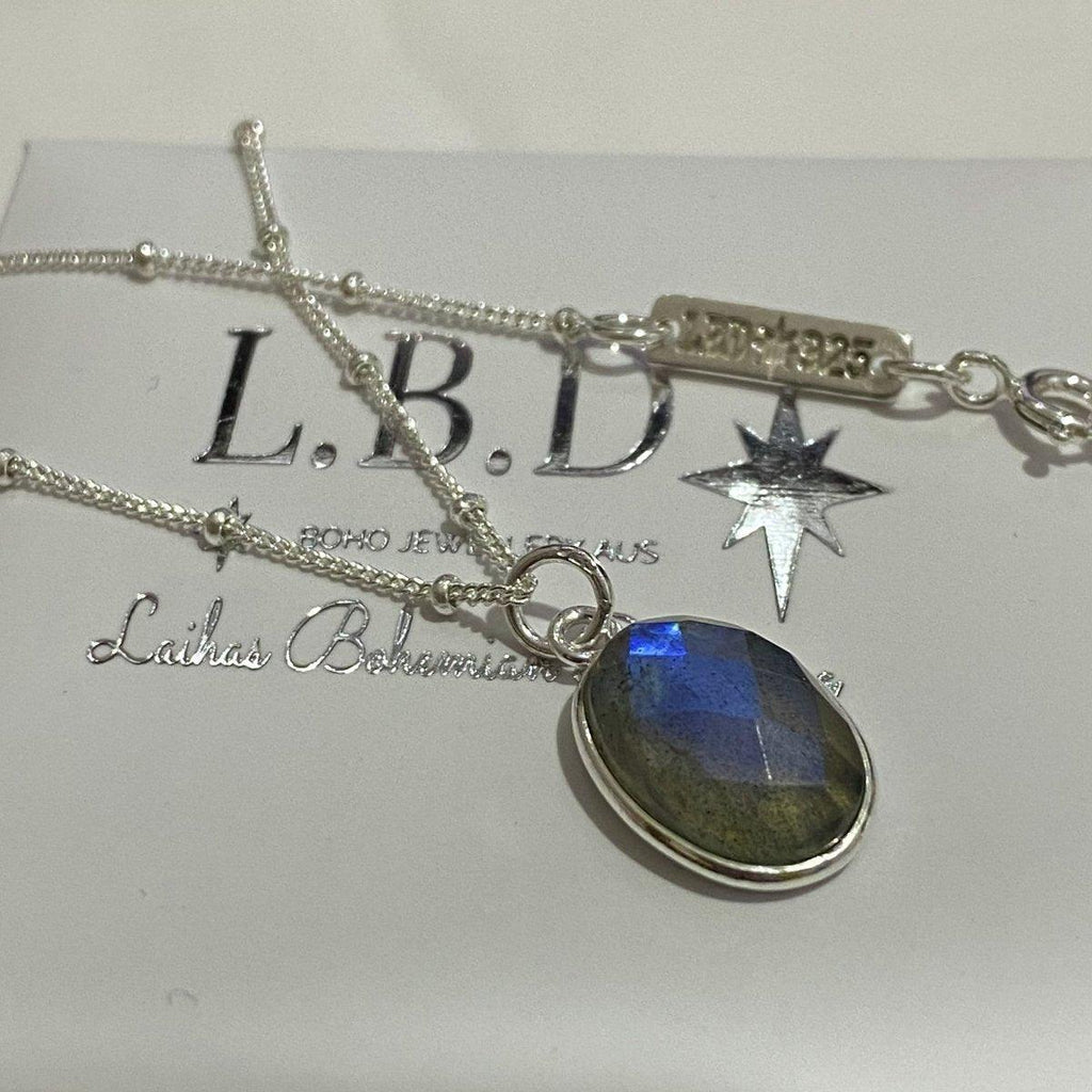 Laihas Iridescent Labradorite Necklace