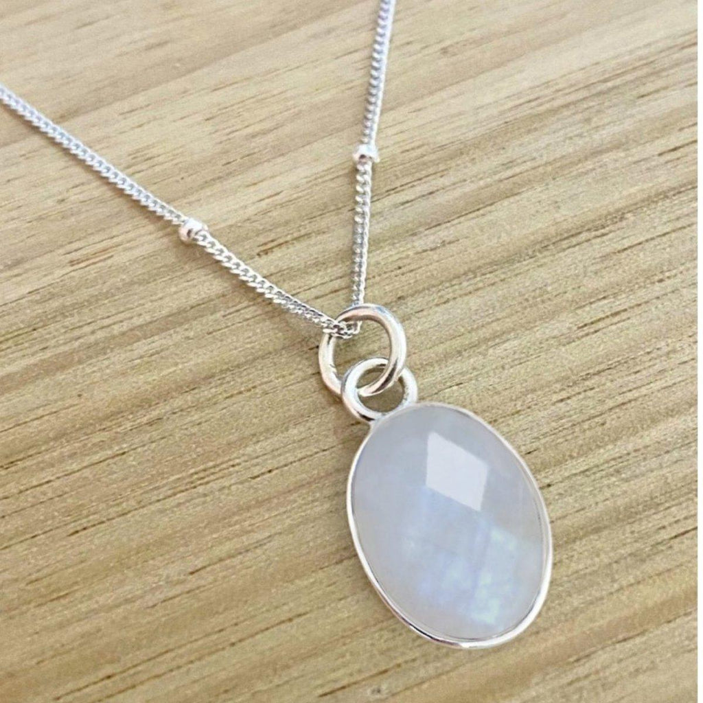 Laihas Iridescent Moonstone Necklace