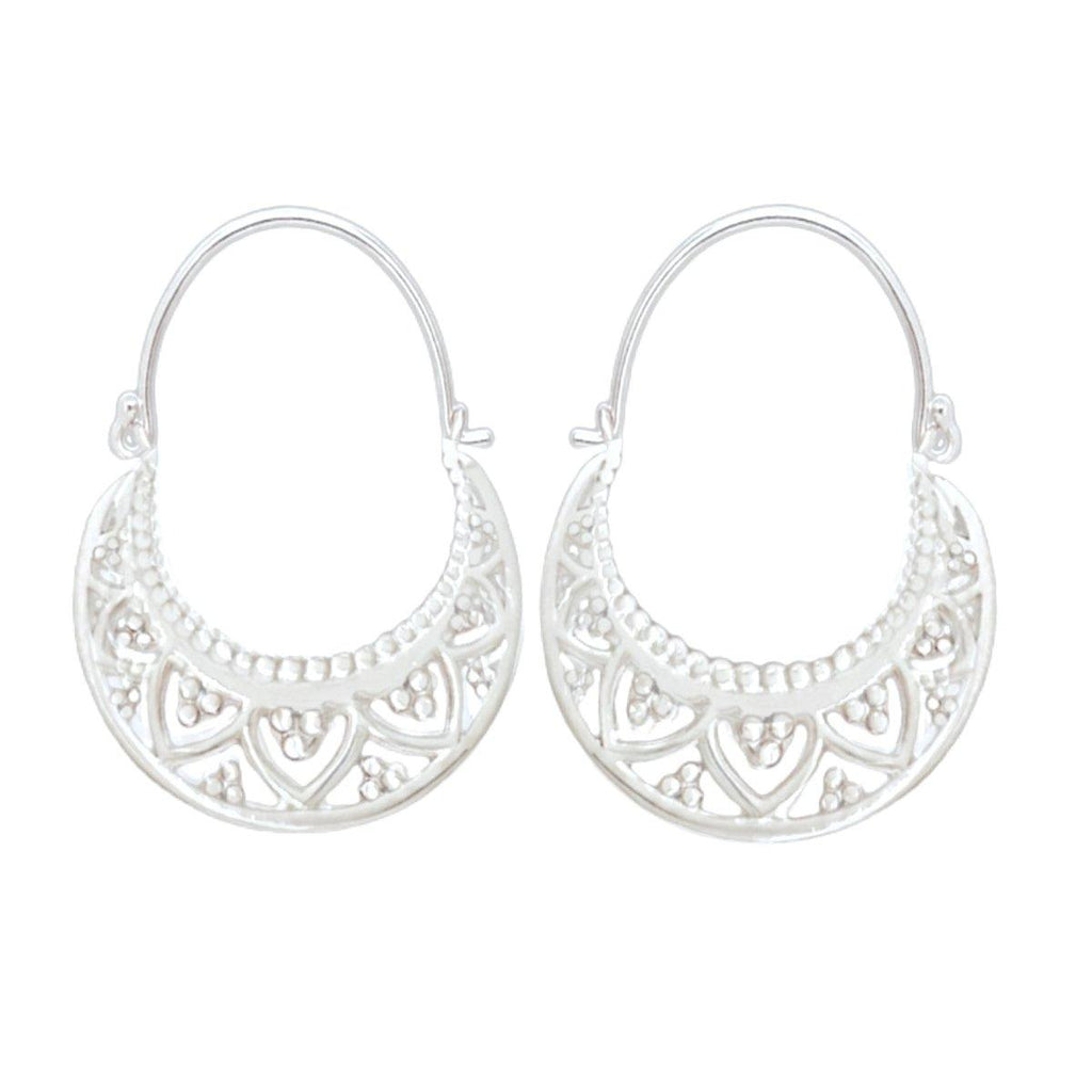 Laihas La Boheme Sterling Silver Hoop Earrings