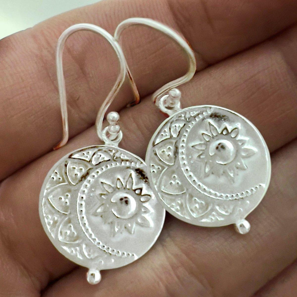 Laihas La Luna Sun and Moon Boho Earrings