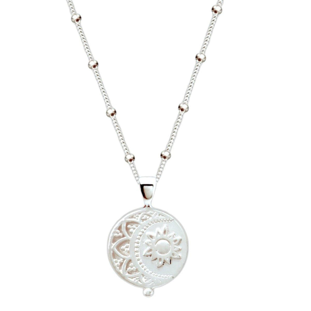 Laihas La Luna Sun and Moon Boho Necklace