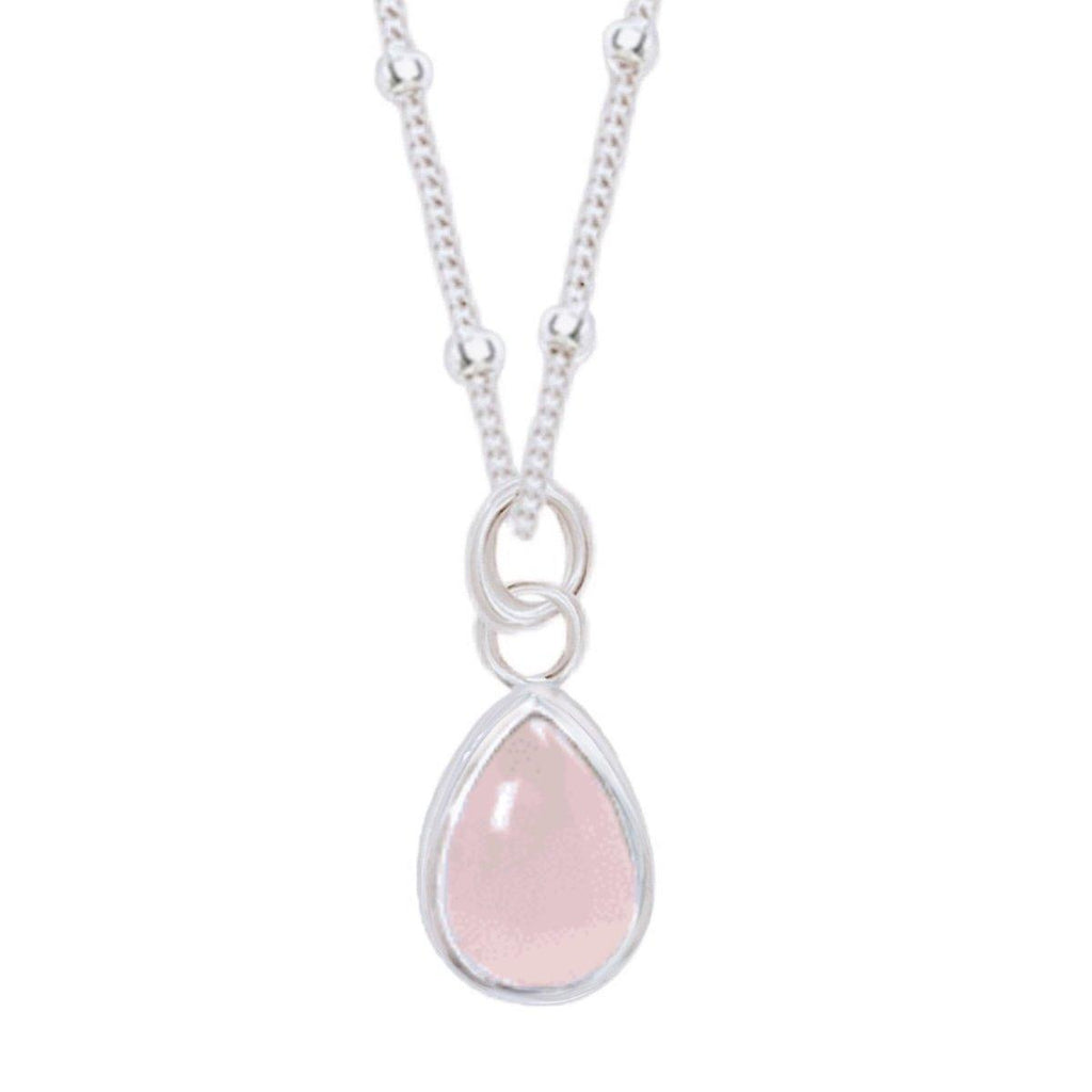 Laihas Mini Classic Chic Rose Quartz Necklace