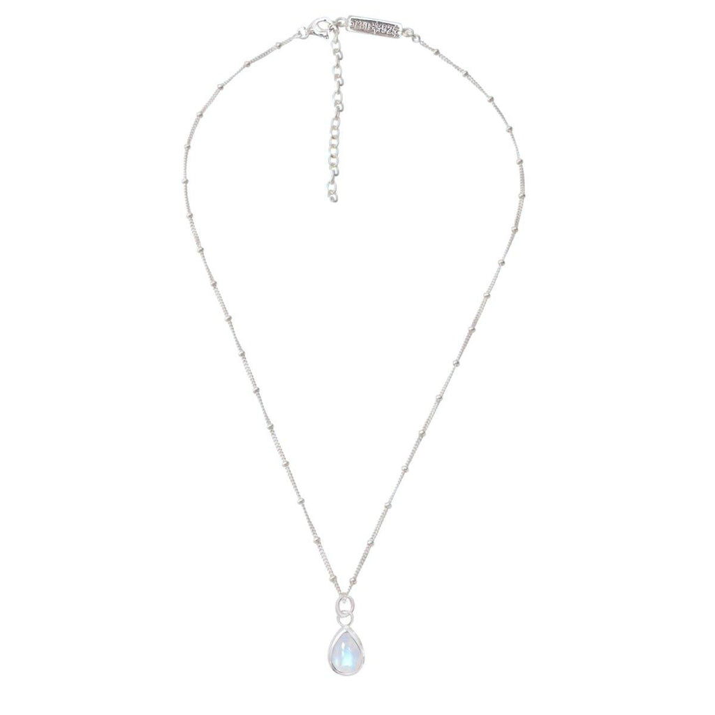 Laihas Mini Raindrop Classic Chic Moonstone Necklace