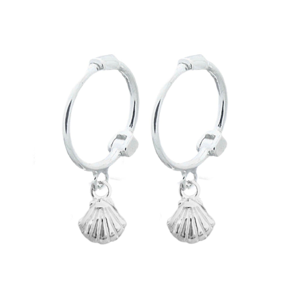 Laihas Mini Sea Shell Hoop Earrings -LBD Australia