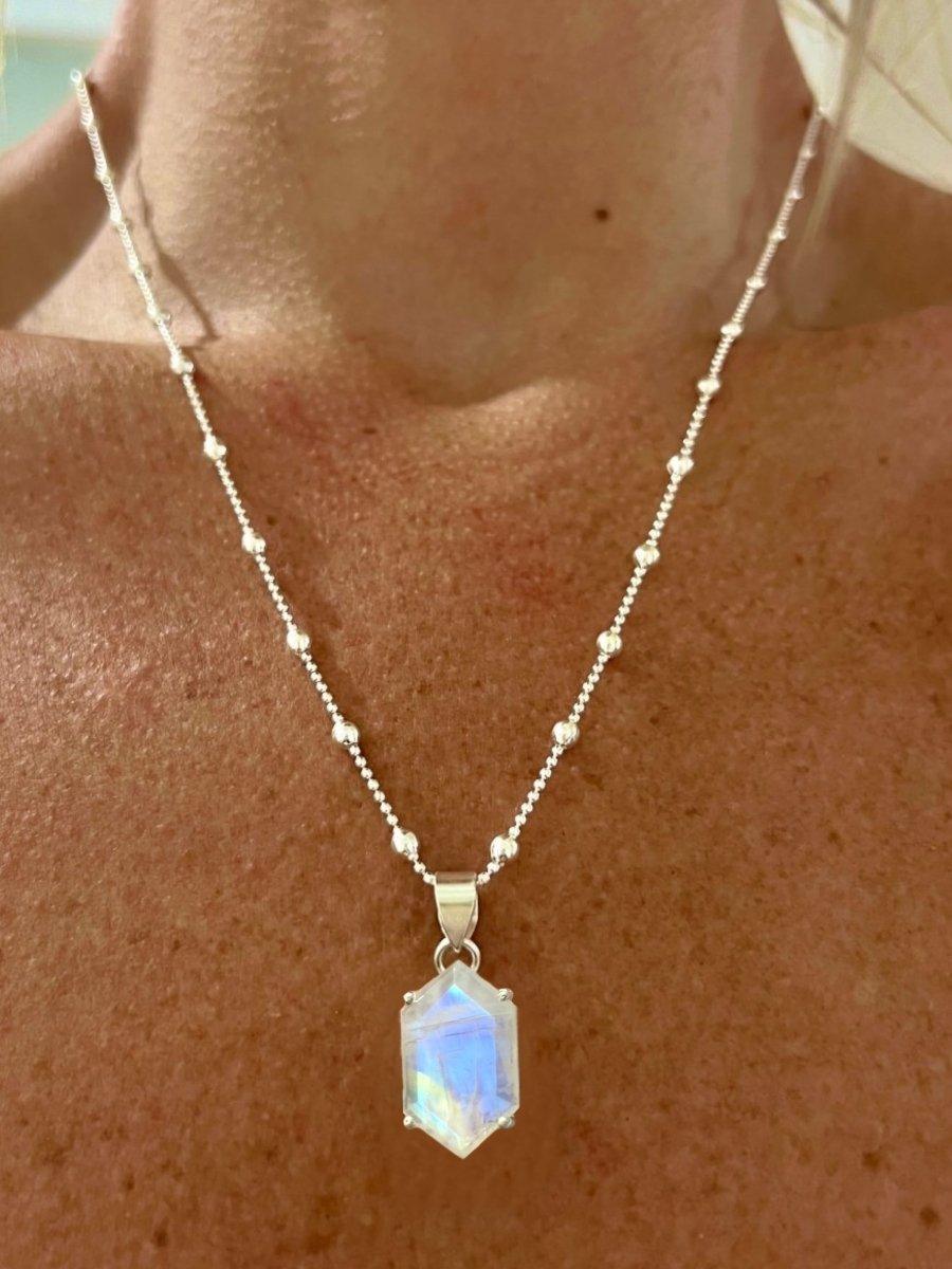 Moonstone on sale jewelry necklace
