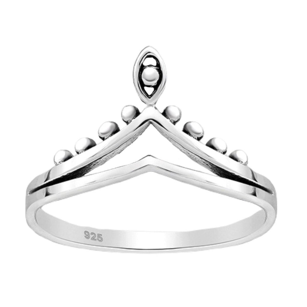 Laihas Oxidized Chevron Temple Boho Ring -LBD Australia