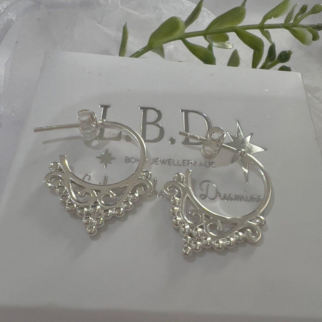 Laihas Premium Liberty Boho Hoop Earrings