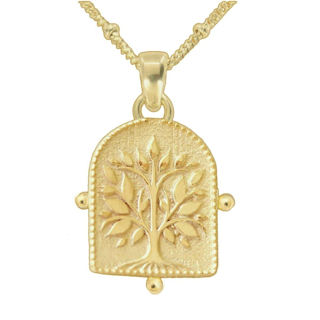 Laihas Premium Tree Of Life Gold Necklace