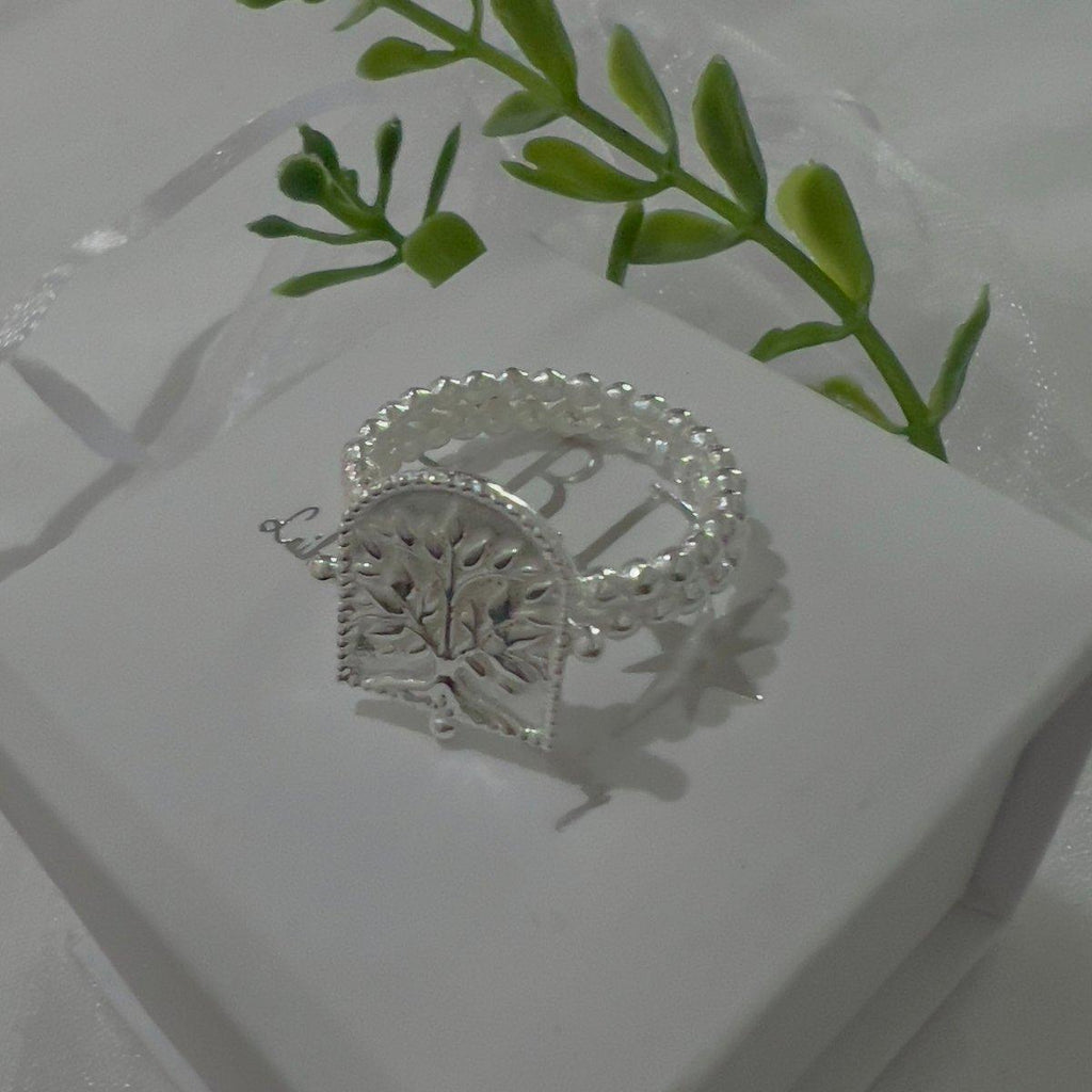 Laihas Premium Tree Of Life Sterling Silver Boho Ring