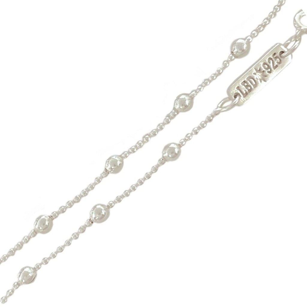 Laihas Prestige Bauble Sterling Silver Choker Necklace
