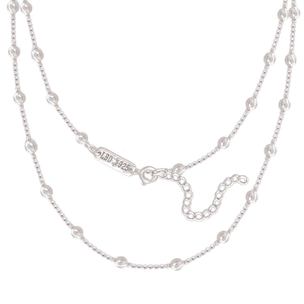 Laihas Prestige Bauble Sterling Silver Choker Necklace
